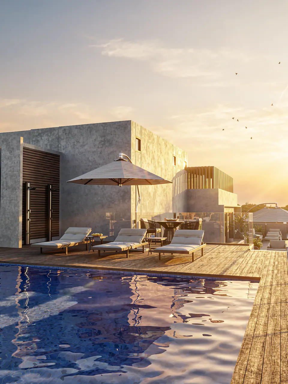 Render 3D 6 de 14 · Fabrik Hauser 1, edificio residencial en Lanús, Buenos Aires