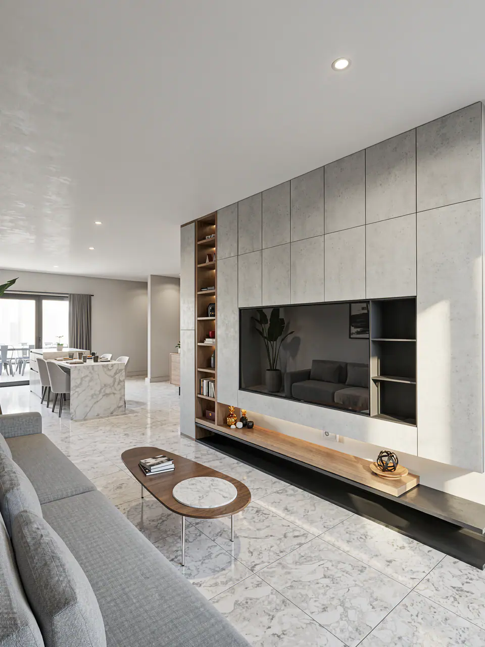 Render 3D 9 de 14 · Fabrik Hauser 1, edificio residencial en Lanús, Buenos Aires