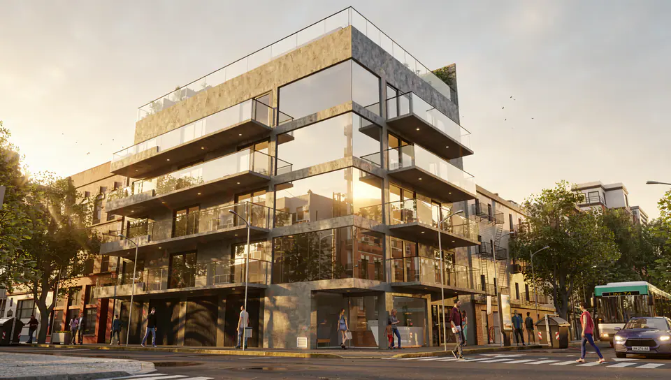 Render 3D 1 de 1 · Penthouse, penthouse en edificio en Buenos Aires