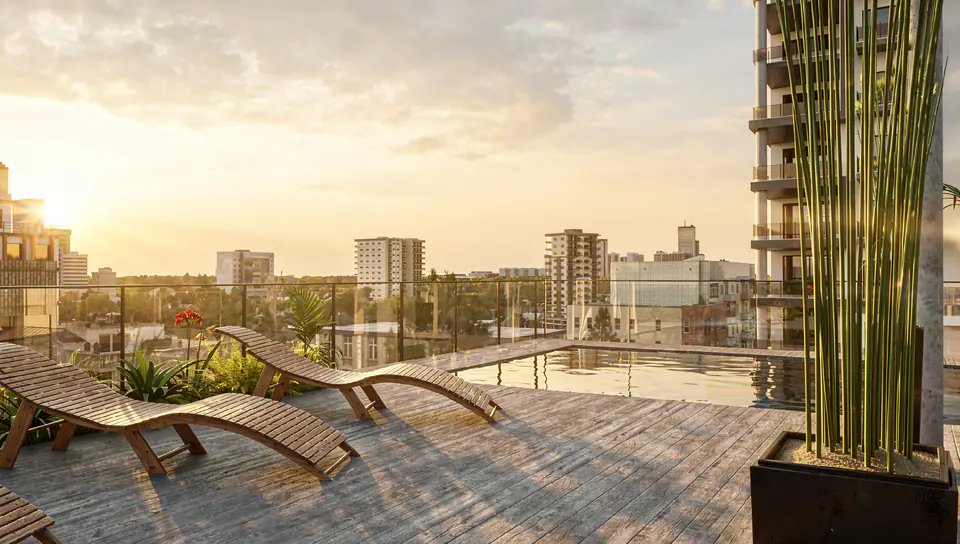 Render 3D 3 de 7 · Penthouse, penthouse en edificio en Buenos Aires