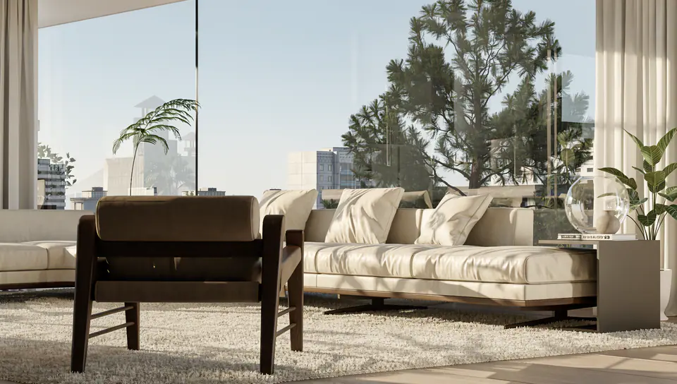 Render 3D 7 de 7 · Penthouse, penthouse en edificio en Buenos Aires